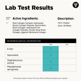 Vital Vitamins Multi Collagen Peptides Powder mixed in a smoothie