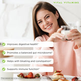 Vital Vitamins Probiotics 70 Billion CFU 10 Strains side view