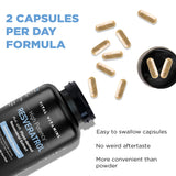 Vital Vitamins Resveratrol Supplement 600mg on a wooden table
