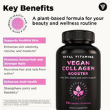 Vital Vitamins Vegan Collagen support ingredients list