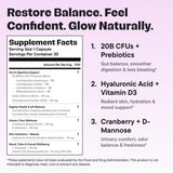 VitalForm Women's Wellness Probiotic side view of bottle