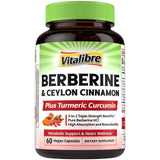 Vitalibre Berberine Complex 200mg front view of packaging