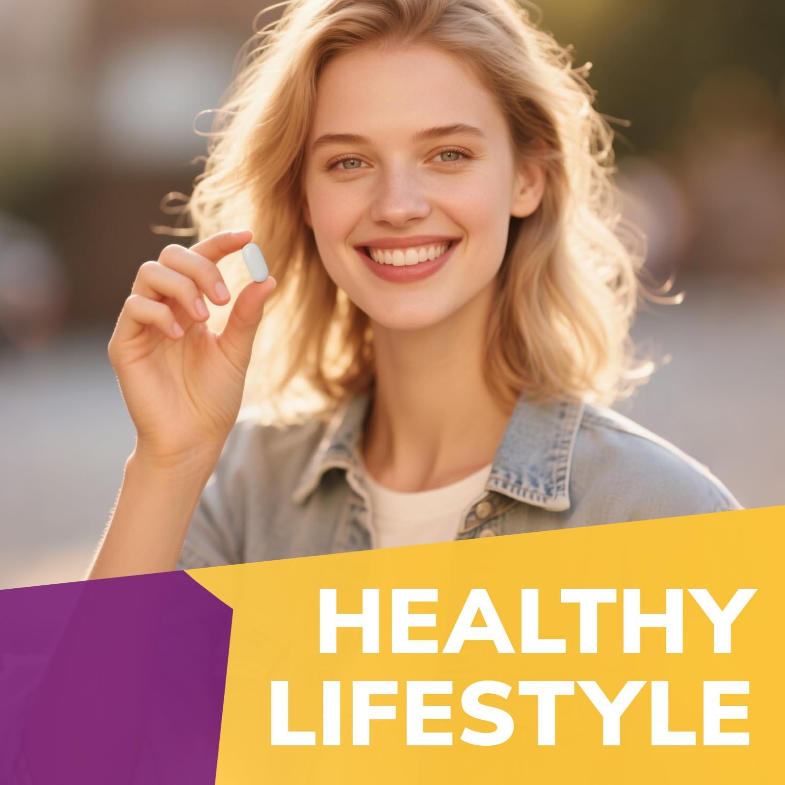 Vitalibre Calcium & Vitamin D3 Supplement with a measuring spoon