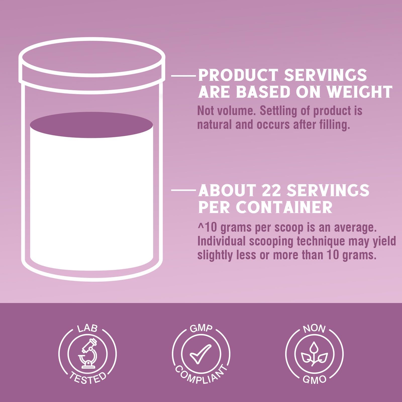Vitalibre Collagen Peptide Blend nutritional information