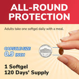 Vitalibre CoQ10 200mg softgel with vitamin D3 and K2