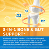 Vitalibre D3 + K2 Probiotic ingredients list