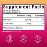Vitalibre Inositol Capsules side view showing capsule size