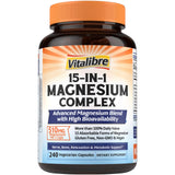 Vitalibre Magnesium Advanced Full-Spectrum Blend 45g front view