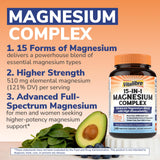 Vitalibre Magnesium Advanced Full-Spectrum Blend 45g side view