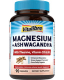 Vitalibre Magnesium Ashwagandha Complex 45g front view