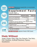 Vitalibre Magnesium Ashwagandha Complex supplement side view