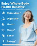 Vitalibre Magnesium Complex 12-In-1 capsules with ingredients list