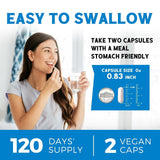 Vitalibre Magnesium Complex 120 capsules with measuring spoon