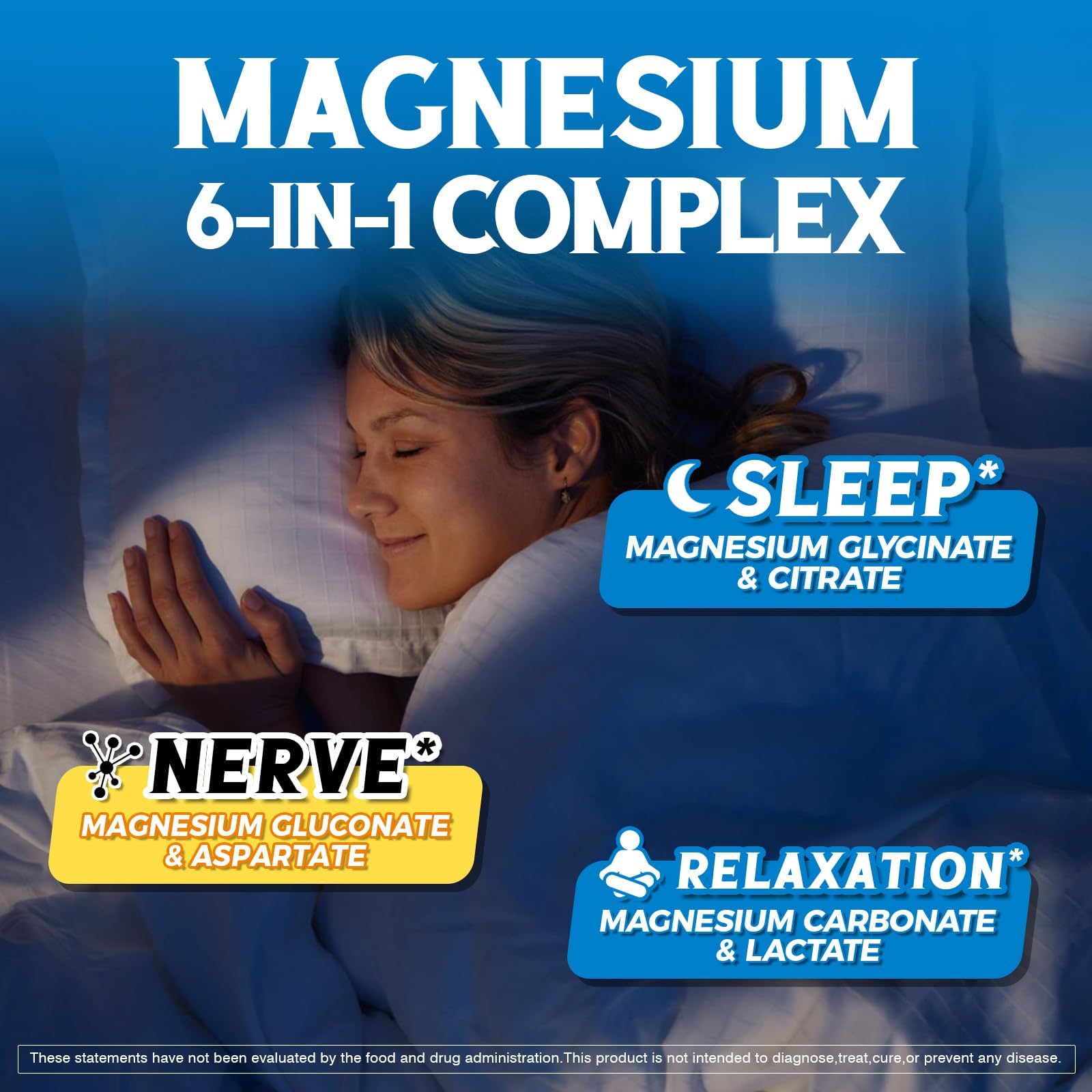 Vitalibre Magnesium Complex 6-in-1 chelates ingredients list