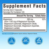 Vitalibre Magnesium Complex packaging details