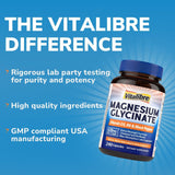 Vitalibre Magnesium Glycinate 420mg in a lifestyle setting
