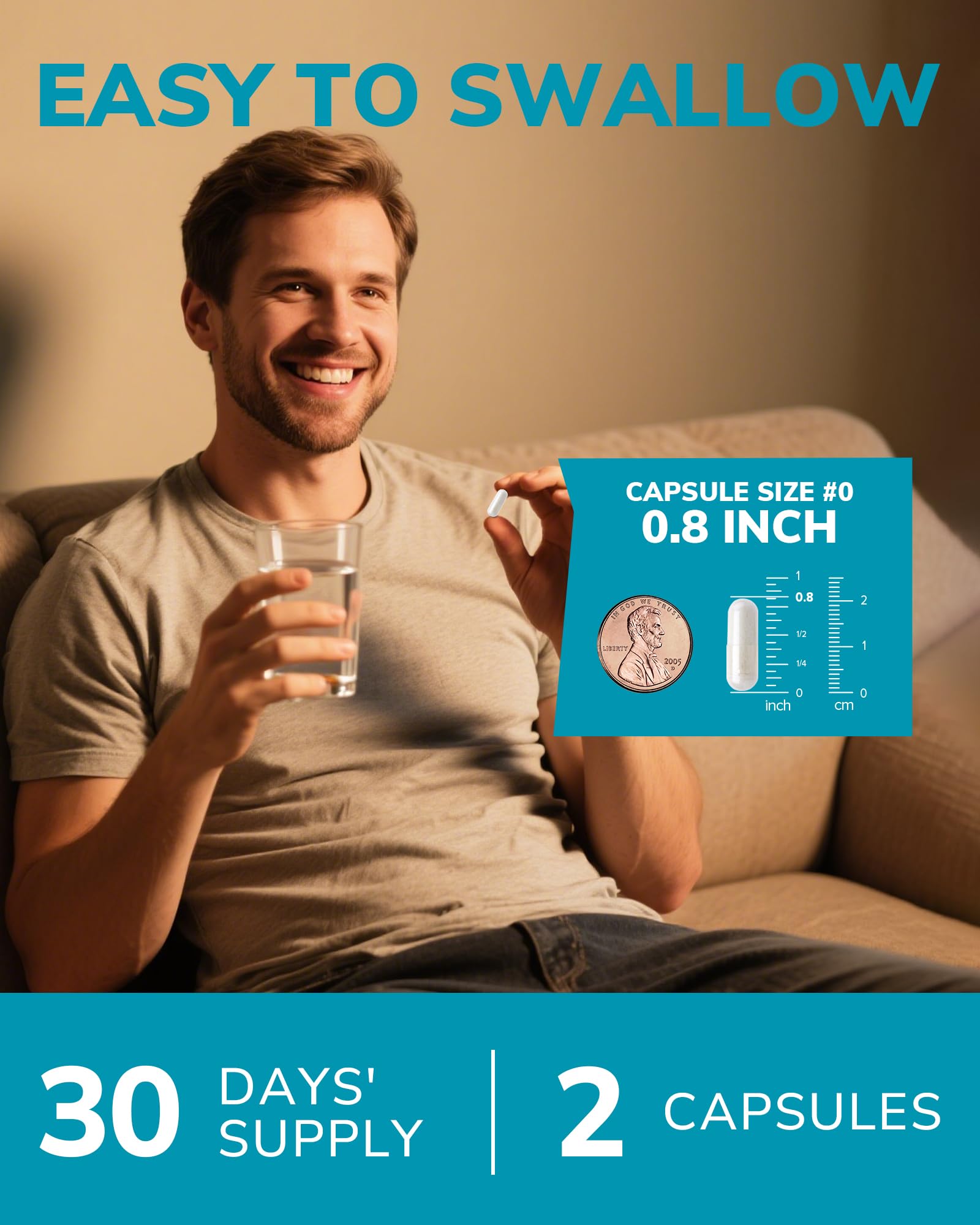 Vitalibre Magnesium Probiotic Complex packaging with nutrition facts