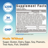 Vitalibre Probiotic Supplement side view showing capsule details