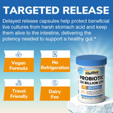 Vitalibre Probiotic Supplement with a measuring spoon