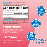 Vitalibre Vitamin B12 1000 mcg bottle with label
