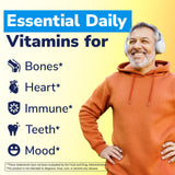 Vitalibre Vitamin D3 K2 Softgels with sunflower seed oil