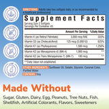 Vitalibre Vitamin K1 Supplement side view showing capsule