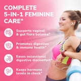 Vitalibre Women’s Probiotics 100 Billion CFU capsules on a table