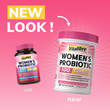 Vitalibre Women’s Probiotics 100 Billion CFU with cranberry extract
