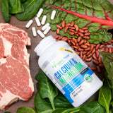 Vitalité Now! Calcium Magnesium Supplement bottle back view