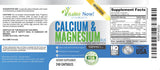 Vitalité Now! Calcium Magnesium Supplement packaging details