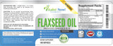 Vitalité Now! Flax Seed Oil Softgel with natural ingredients