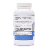 Vitalité Now! Magnesium Bisglycinate Capsules 200mg on a wooden table