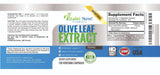 Vitalité Now! Olive Leaf Extract 750mg capsule with dosage information