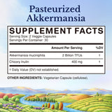 Vitalitown Akkermansia Muciniphila Probiotic 60g side view