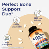 Vitalitown Calcium Supplement bottle side view