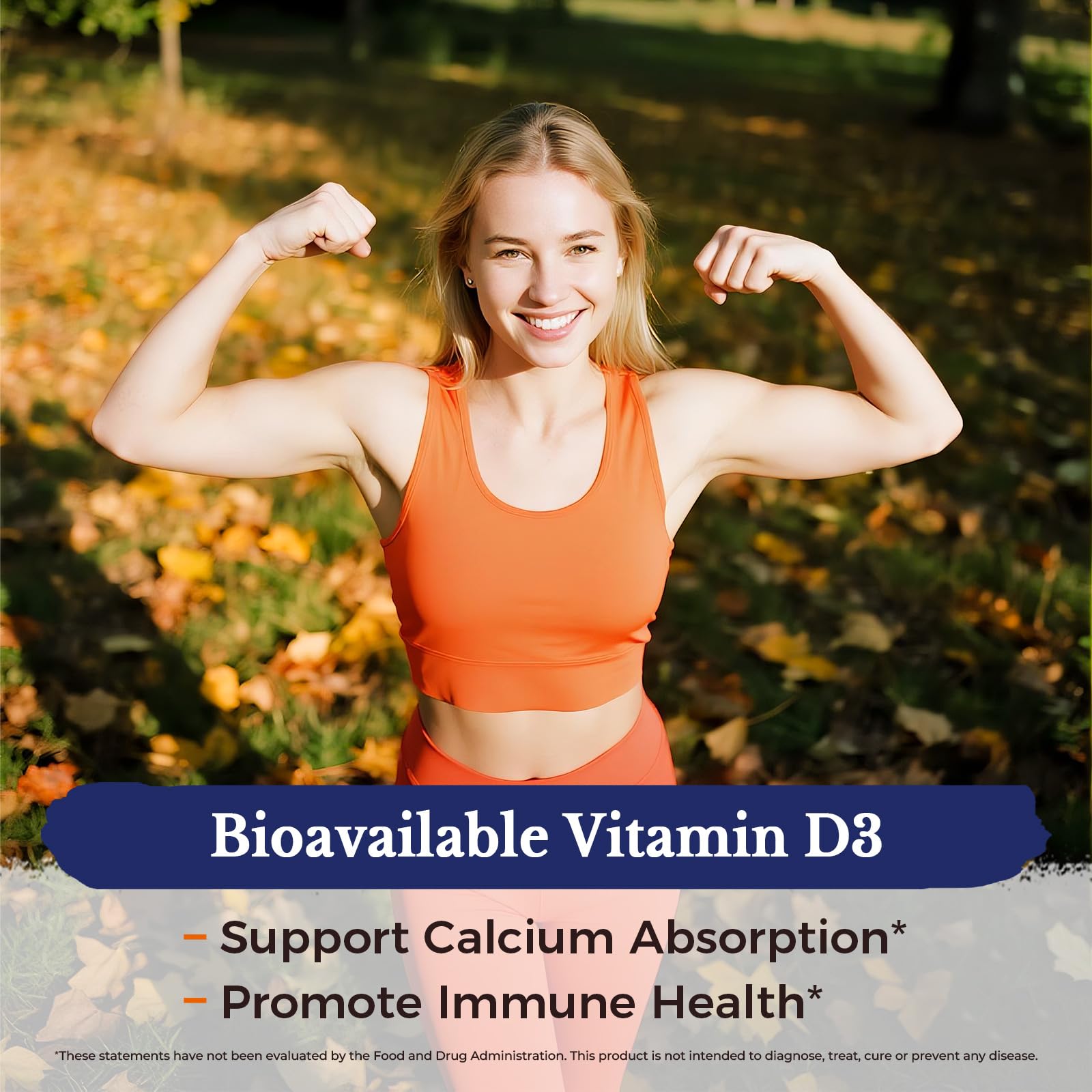 Vitalitown Calcium Supplement packaging details