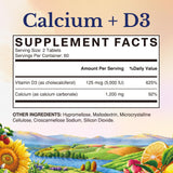Vitalitown Calcium Supplement tablets close-up