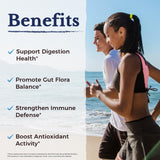 Vitalitown daily wellness Support Probiotics bottle with a measuring spoon