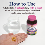 Vitalitown Evening Primrose Oil Softgels 1300mg dosage information