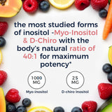 Vitalitown Inositol Supplement side view with label