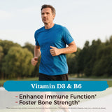 Vitalitown Magnesium Advanced supplement bottle back view