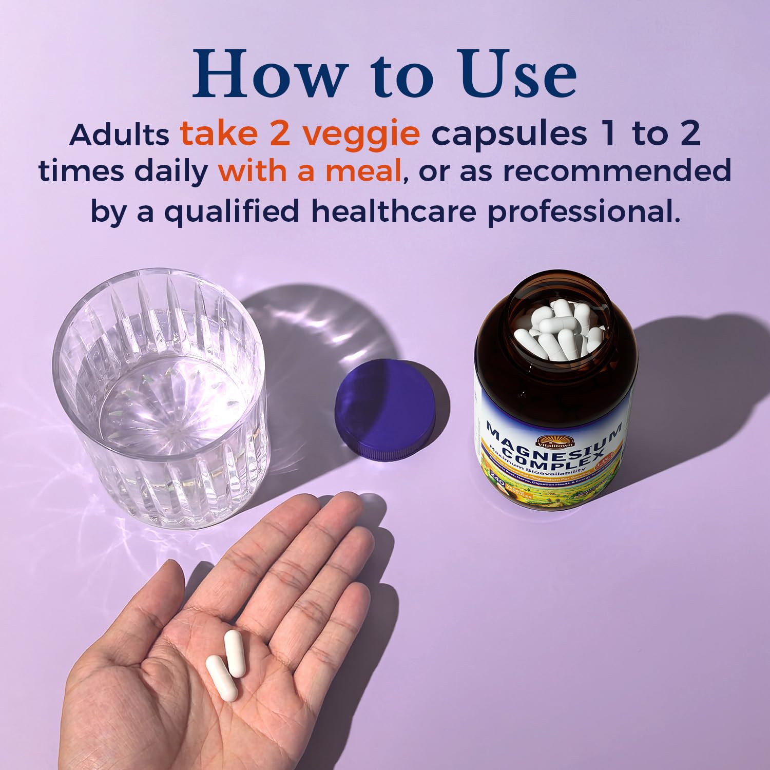 Vitalitown Magnesium Complex 210 mg product details