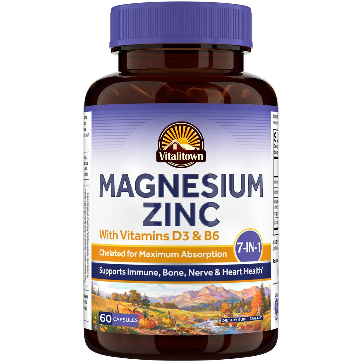 Vitalitown Magnesium Complex 68g front view