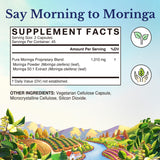 Vitalitown Moringa Leaf Powder 50X Concentration capsule close-up