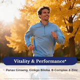 Vitalitown Multivitamin for Men lifestyle scene with fruits