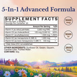 Vitalitown Vitamin ADK softgel bottle with label