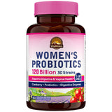 Vitalitown Women's Probiotics 120 Billion CFUs front view