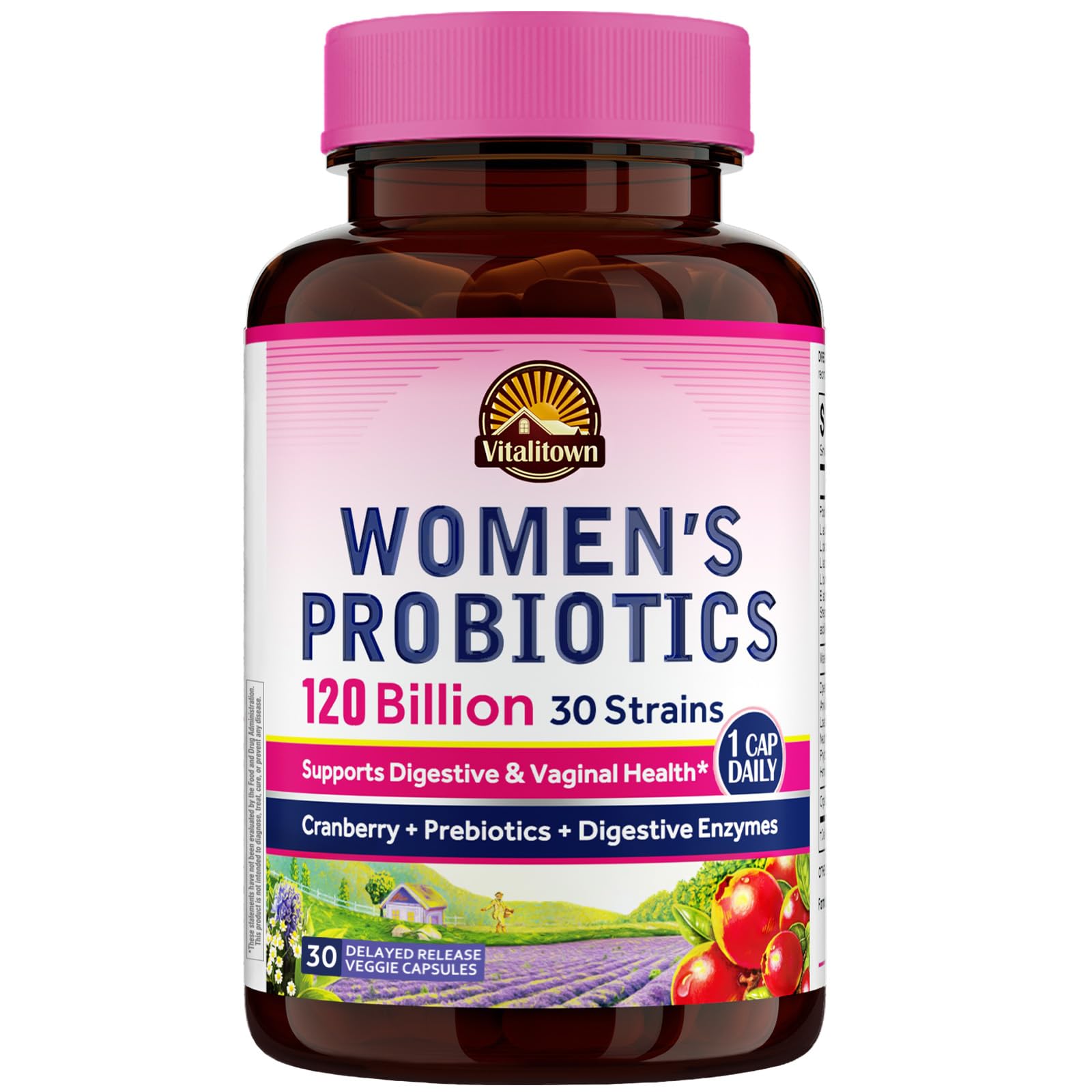Vitalitown Women's Probiotics bottle front view
