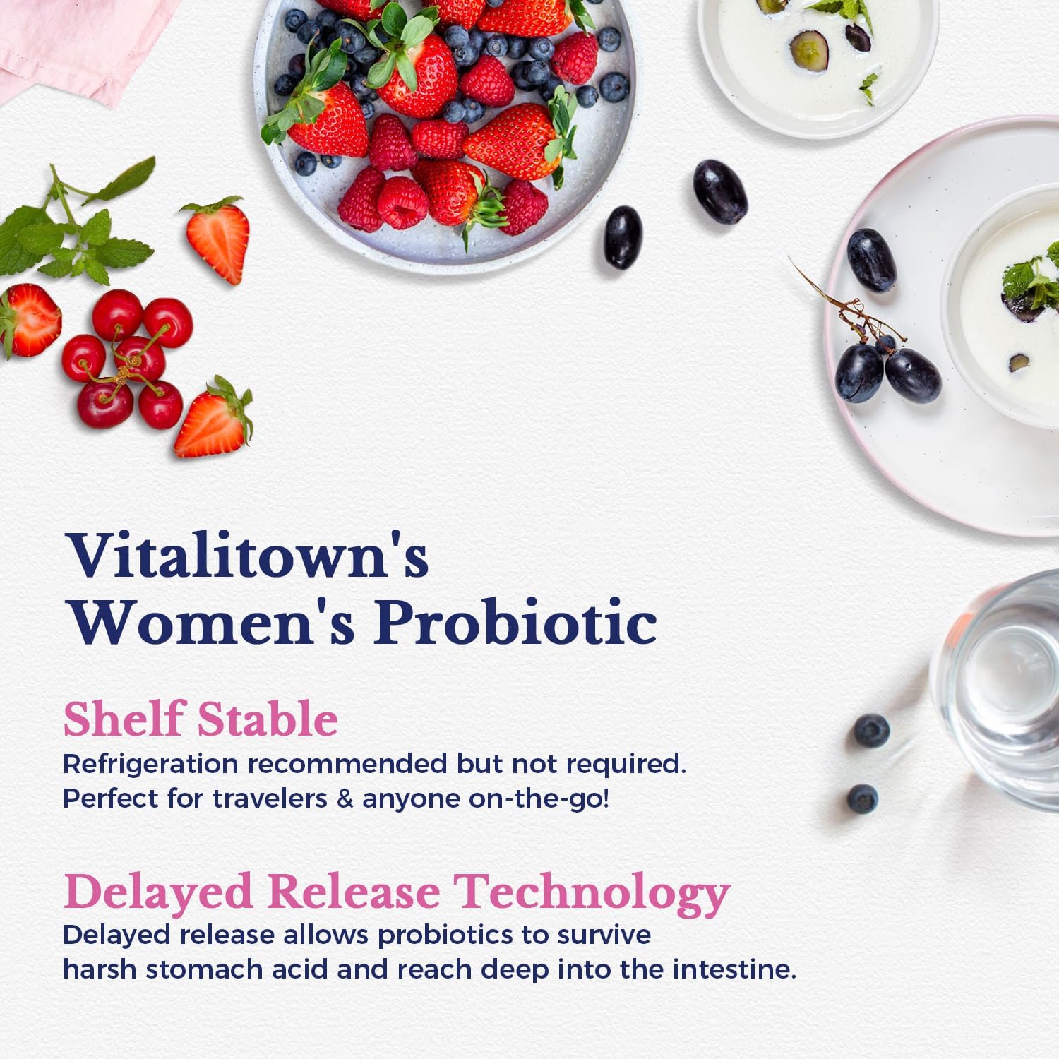 Vitalitown Women's Probiotics ingredients list