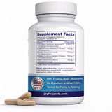 Vitality Span Lion's Mane Mushroom Capsules 1000mg with other herbal supplements